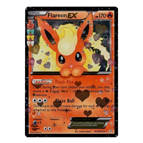 Flareon EX RC6/RC32 Pokemon Generations