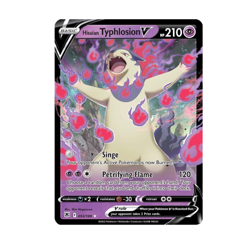 Hisuian Typhlosion V #53 Pokemon Astral Radiance