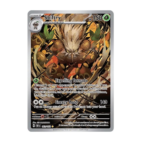 Shiftry #163 Pokemon Temporal Forces